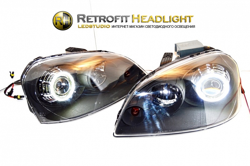 КСЕНОНОВЫЕ ФАРЫ CHEVROLET LACETTI (04-)www.ledstudio.org 